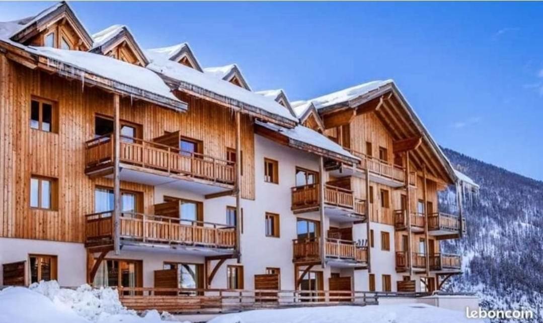Appartement T2-5 Couchages L'Ecrin Des Orres 1800 Лез Ор Екстериор снимка