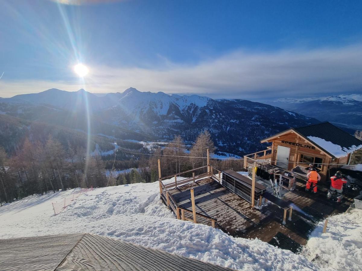 Appartement T2-5 Couchages L'Ecrin Des Orres 1800 Лез Ор Екстериор снимка