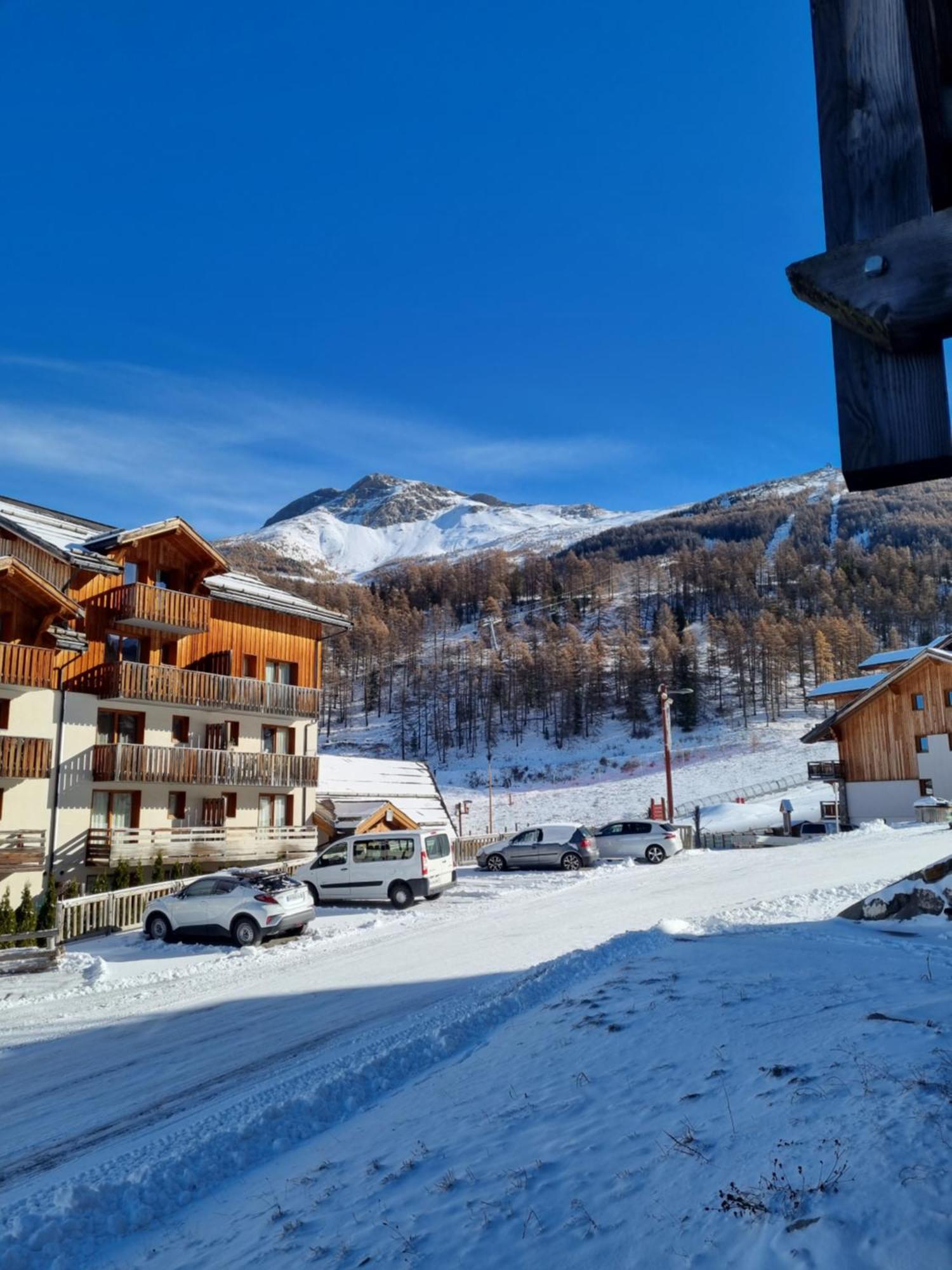 Appartement T2-5 Couchages L'Ecrin Des Orres 1800 Лез Ор Екстериор снимка